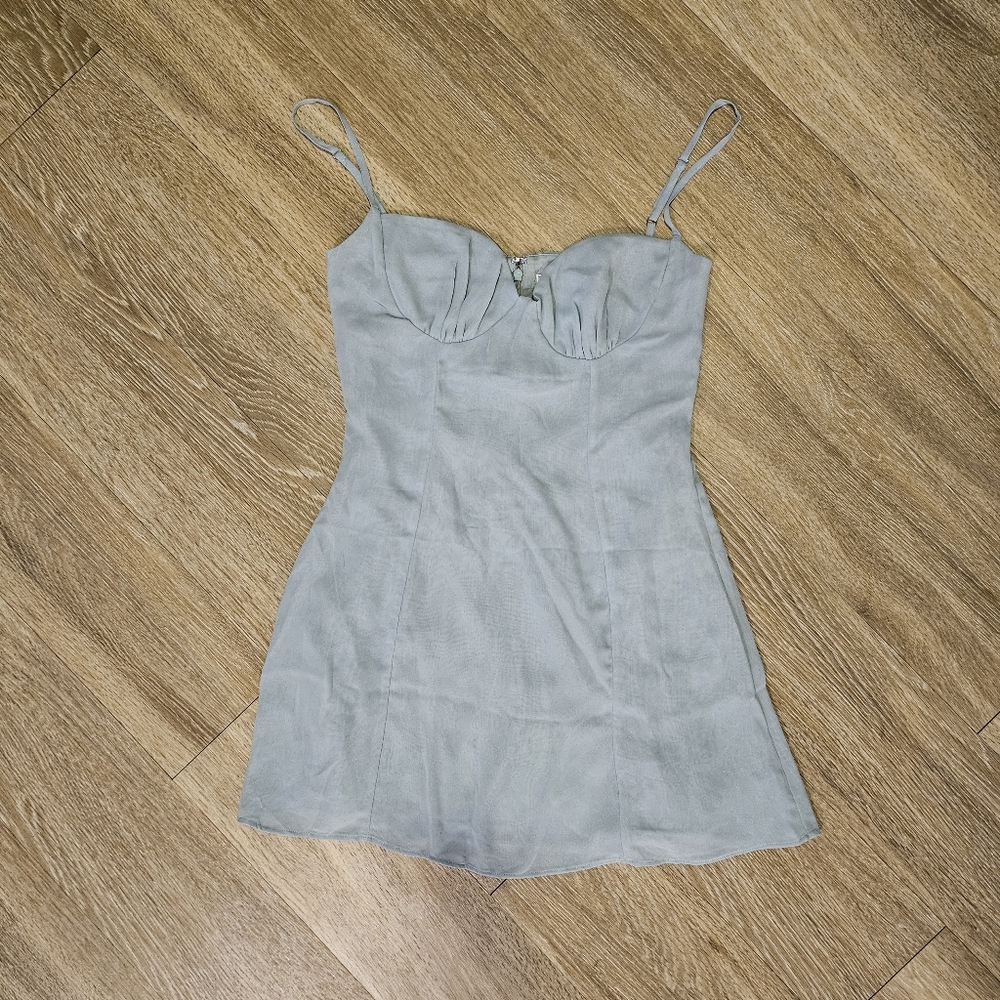 HOUSE OF CB 'Christiana' Light Jade Mini Dress - Picture 11 of 17